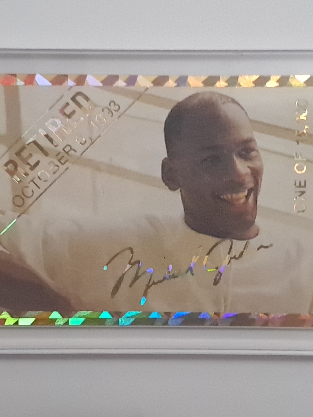 Michael Jordan 1993-94 Arena Sports Special Retirement NBA Basketball Card